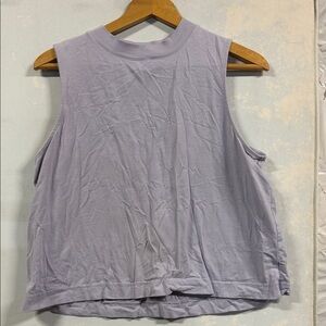 All in Motion lilac athletic tank top